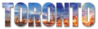 Toronto Text 1 - Royalty-Free Stock Images