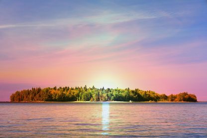Peaceful Remote Island - Royalty-Free Stock Images