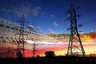 Electric Dam 02 - Royalty-Free Stock Images