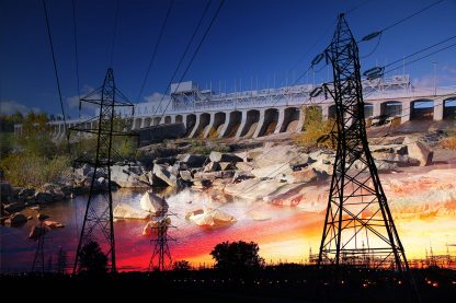 Electric Dam 03 - Royalty-Free Stock Images