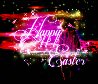 Fancy Happy Easter Bunny - Royalty-Free Stock Images