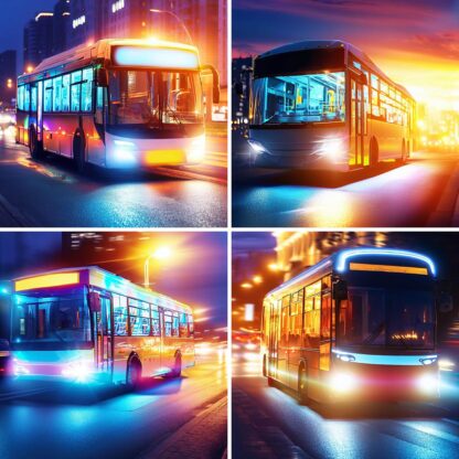 AI Commuter Bus Public Transport Images