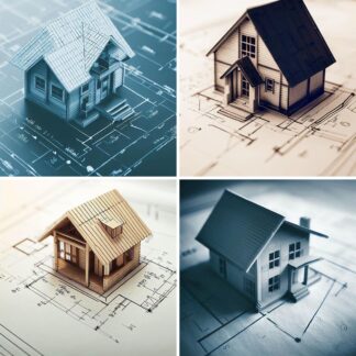 AI Small House Blueprint Images