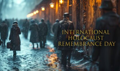 International Holocaust Remembrance Day - in Icy Winter