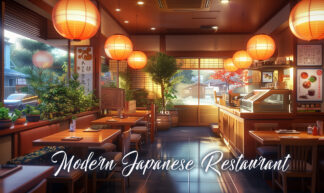 Modern Japanese Restaurant - Food Business