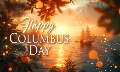 Happy Columbus Day - Exploring a New Land